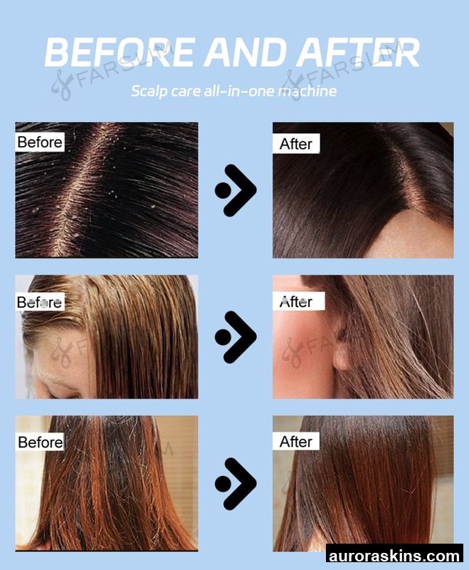 2026 Aurora Skins Commercial 7-in-1 Scalp Care Equipment with Moisture Enhancement and Comfort Therapy Features