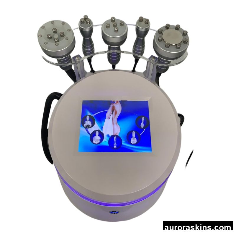Aurora Skins 5in1 Massager Face Neck Breast Cupping Lifting Salon Slimming Homeuse cavi 25 30 40