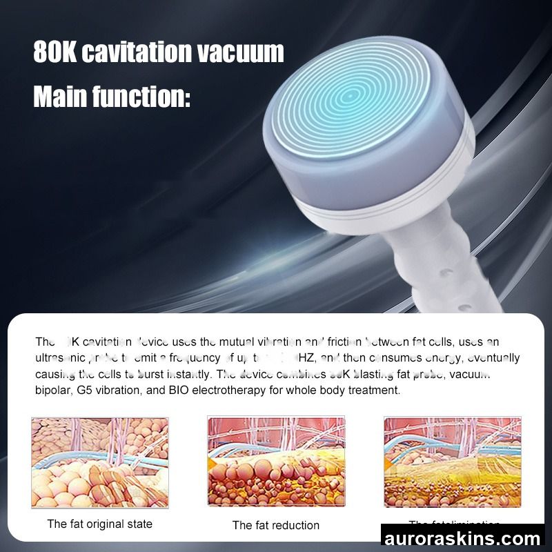40k Slimming Laser Plate Shaping Negative Pressure Beauty Equipment Six-in-One Home/Office Use 1000W Standing Desktop Import