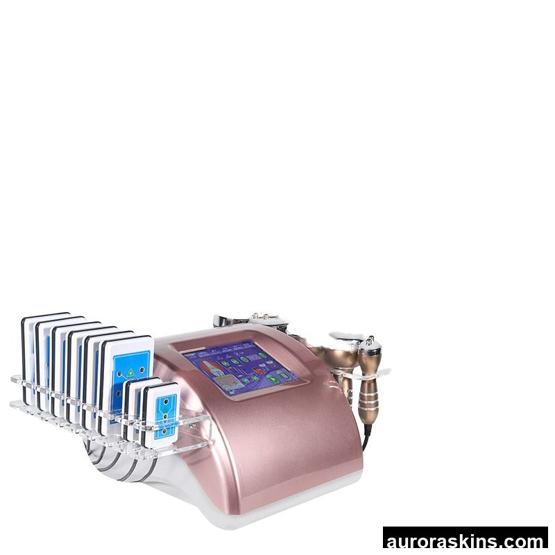 Aurora Skins Cross-Border Exclusive Standing 1000W 40k Multifunctional Body Beauty Instrument ABS Stainless Steel Home Use Desktop