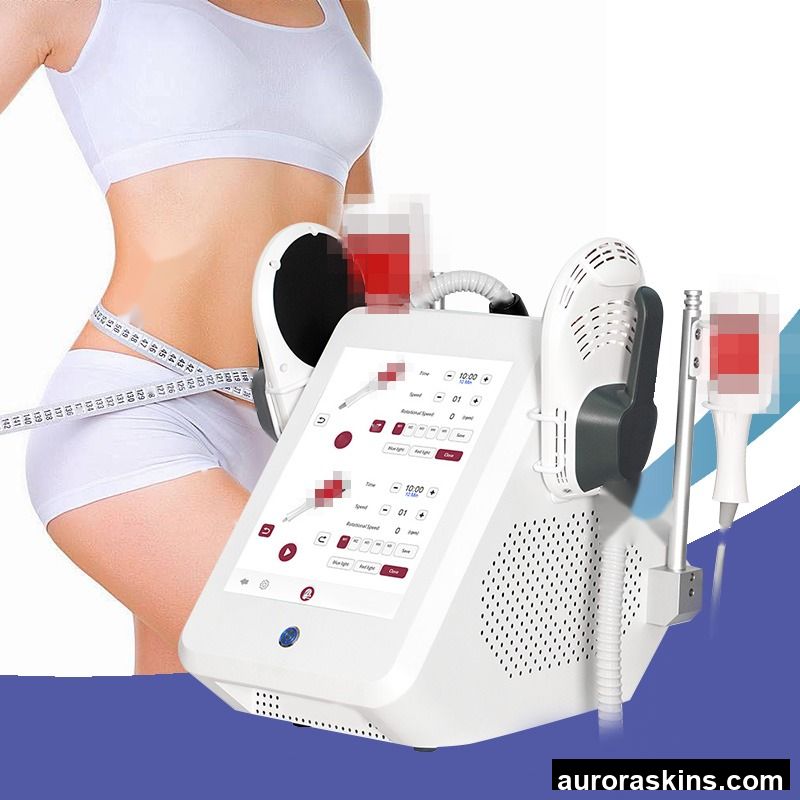 360°Degree Roller Muscle Stimulator Lymphatic Drainage Roller Cellulite Reduction Inner Ball Roller Slimming Machine