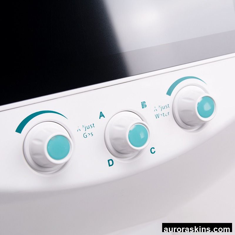 2023 Professional Aurora Skins Salon Machine Oxygen Jet Microdermabrasion for Skin Tightening Spa Breast Massager
