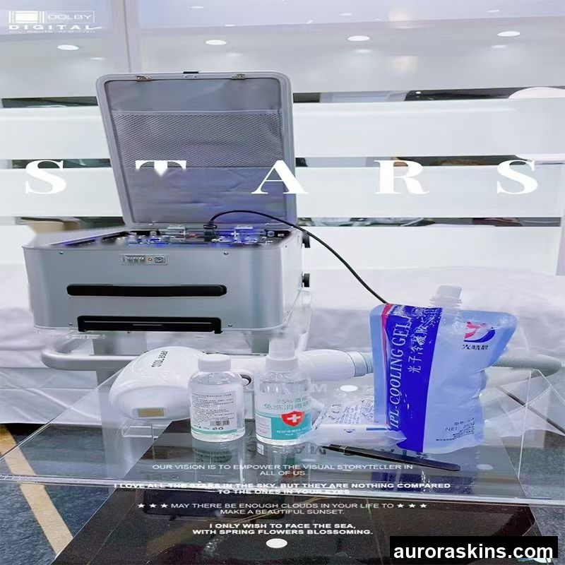 All-in-One 810nm Laser Salon Quality Beauty Instrument 1000W Desktop Multi-Functional Trolley Case ABS Stainless Steel Body Use