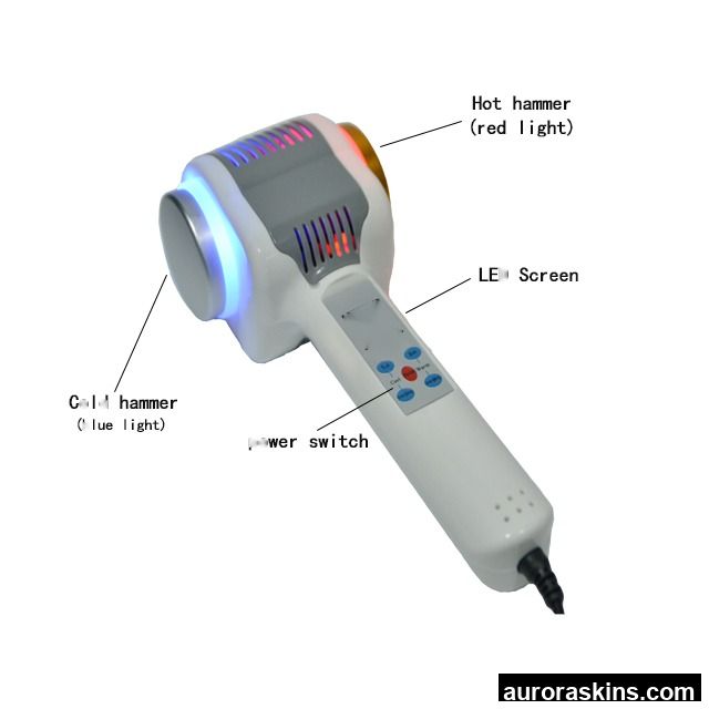 Professional High Quality Facial Beauty Machine Hot and Cold Hammer for Skin Care