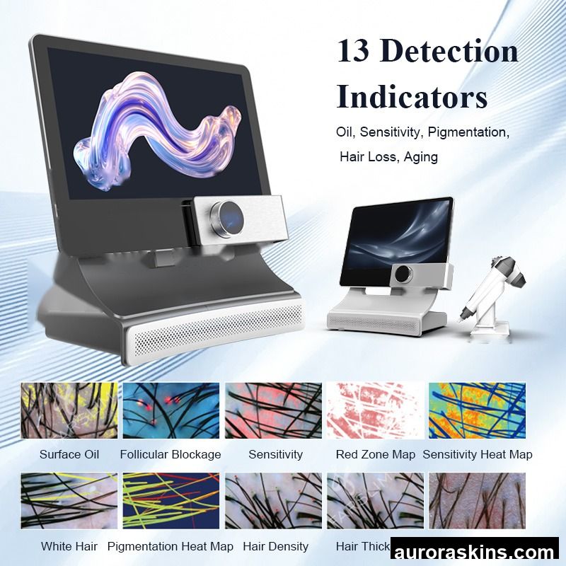 2026 Latest New AI Scalp Detector AI Intelligent Scalp Analyzer Portable Multifunctional Handheld Skin Detector Hair Care