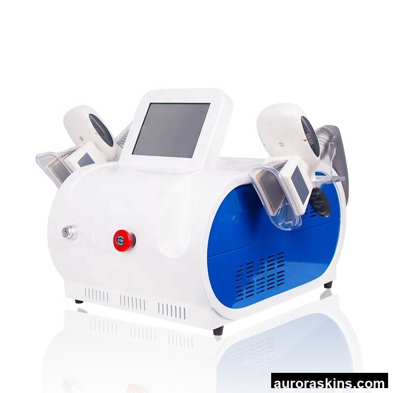 Aurora Skins Choice Desktop Cryolipollyss Affordable Beauty Equipment Factory Price Cryo 2handles Easy Control White Color