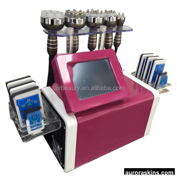Fat Reduction Machine for Home and Salon Use Body Slimming Weight Loss Equipment 6 in 1 40 K Multifunctional Beauty Equipment