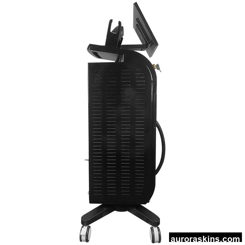 High Quality Aurora Skins 810nm Single Wavelength Diode Hair Removal System With 1000W Single Handpiece Sapphire Cooling for SAP