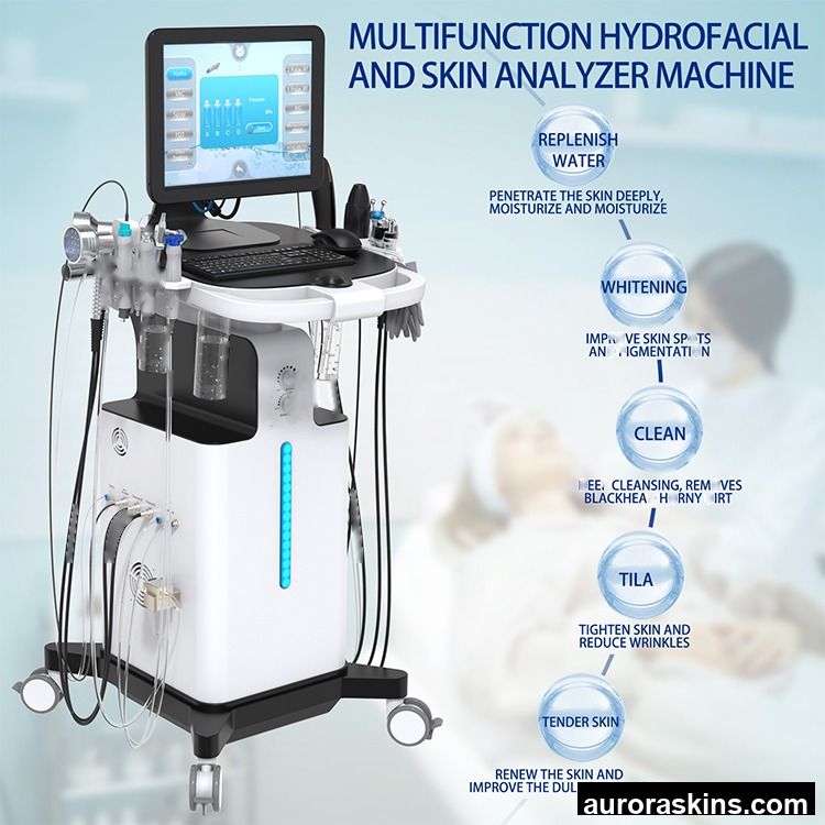 A 2026 Hydro 13in1 Oxygen Jet Diamond Deep Cleaning Water Dermabrasion Water Bubbles Water Oxygen Aqua Peel Machine