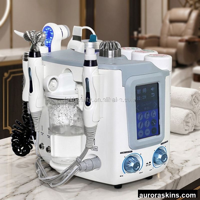 Facial Instrument Deep Cleaning Blackhead Removal Facial Spa Beauty Oxygen Machine Multifunctional Skin Care Beauty Equipment