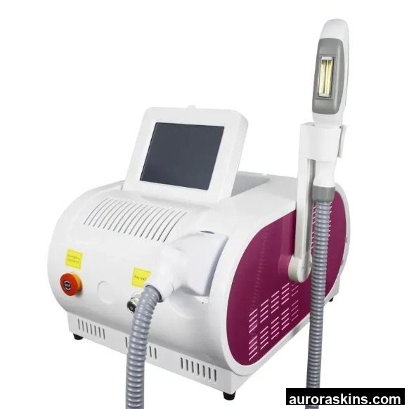Multistyle Non-Invasive Portable IPL Machine for Skin Rejuvenation Three-Wave Beauty Instrument for Salon Use for Foreign Trade