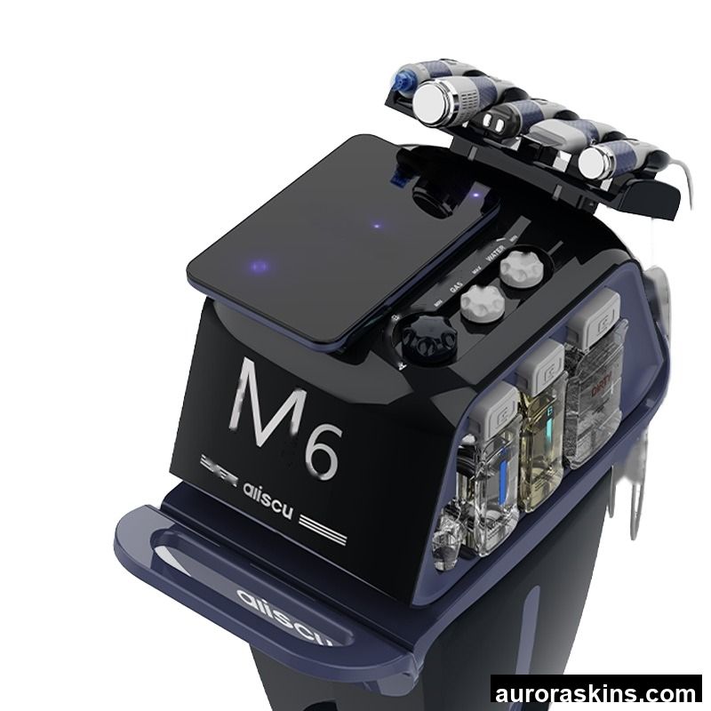 M6 Obsidian Salon Skin Management Instrument Touch Screen Multifunctional Comprehensive Cleaning Oxygen Jet New Model