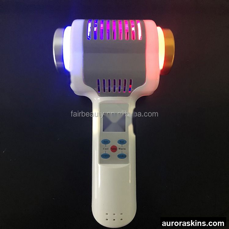 Facial Lifting Massager Hot and Cool Beauty Machine Cold Therapy Hammer Beauty Care Multifunction Equipment