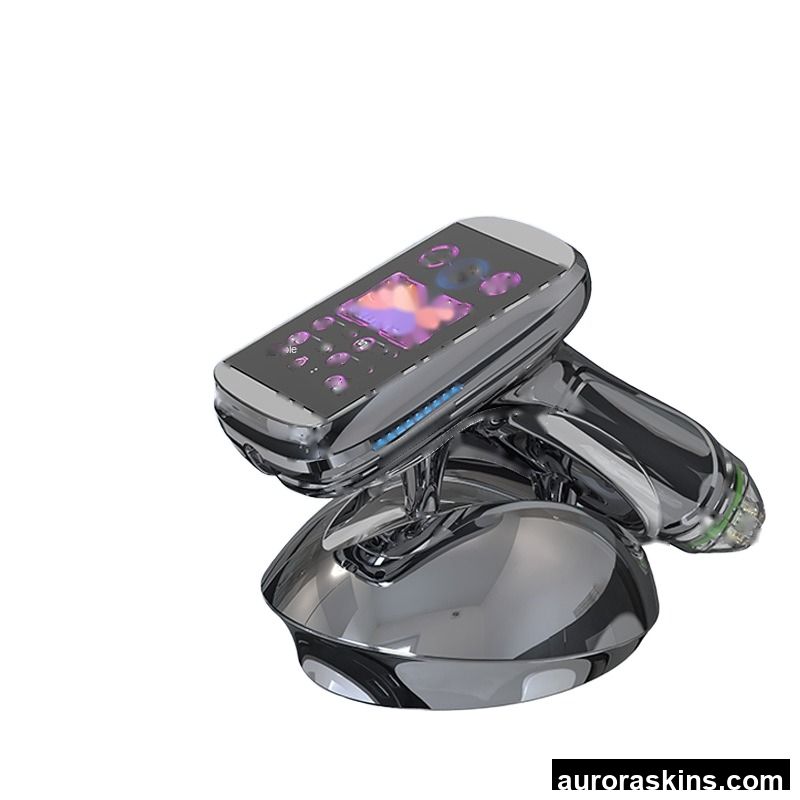 Imported Microcrystalline Hand-Held Electric Facial Massage Equipment Small Home Use Beauty Equipment Light Grain for Face