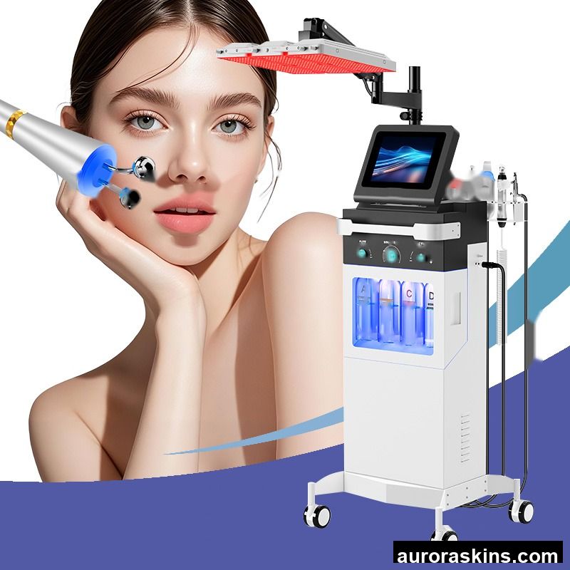 A 2026 New Design 11 in 1 Aqua Facial PDT Skin Care Deep Clean Skin Rejuvenation Hot Beauty Machine Hot in SPA