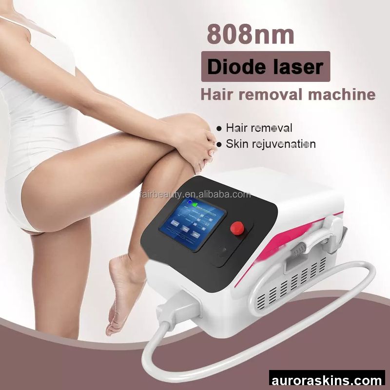 2026 Portable Painless Three-Wavelength (755nm, 808nm, 1064nm) Hair Remover 808nm Intensity Skin Whitening and Firming