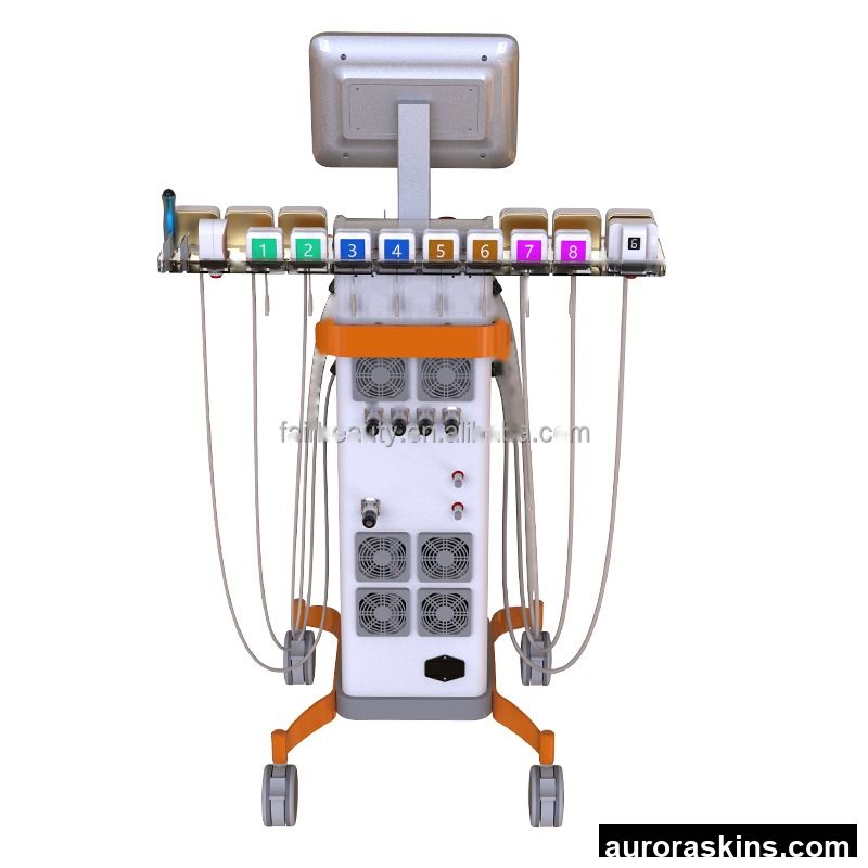Newest Vertical 2 in 1 Focus RF + MDS Skin Tightening Weight Lost Body Shaping ID and FLEX