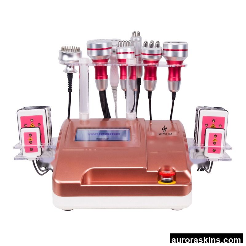 Professional Portable Fat Reduction Machine with 7 Handles 8 Light Therapy Pads for Skin Tightening SPA Center Beauty Salon Use