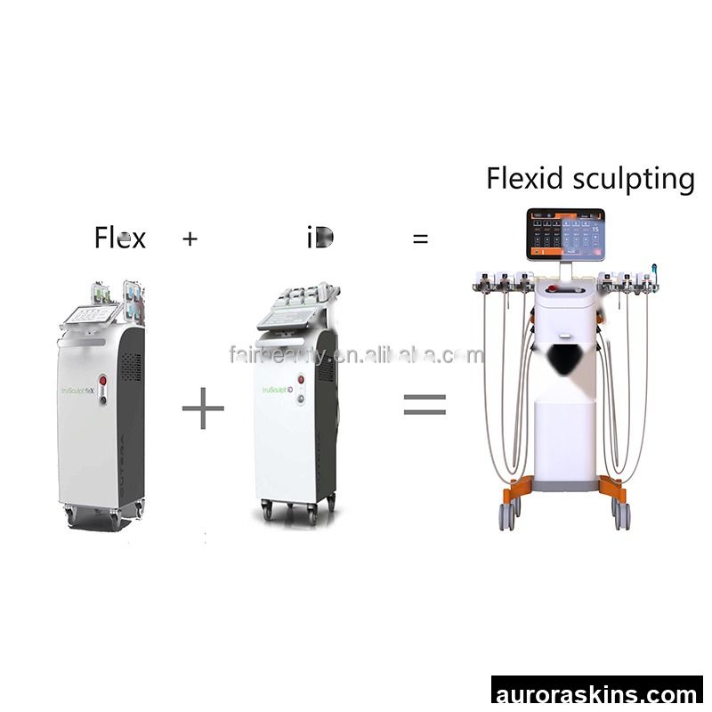Newest Vertical 2 in 1 Focus RF + MDS Skin Tightening Weight Lost Body Shaping ID and FLEX