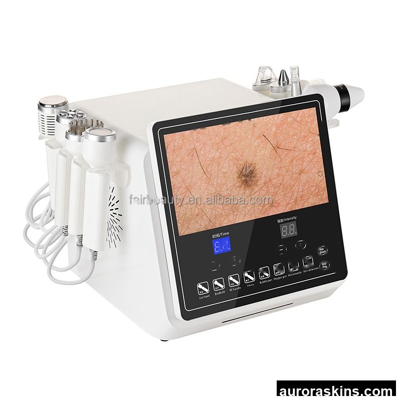 2026 Aurora Skins Professional Korean Multi-Functional Skin Care Instrument-Oxygen Dermabrasion, Face Purifying & Firming