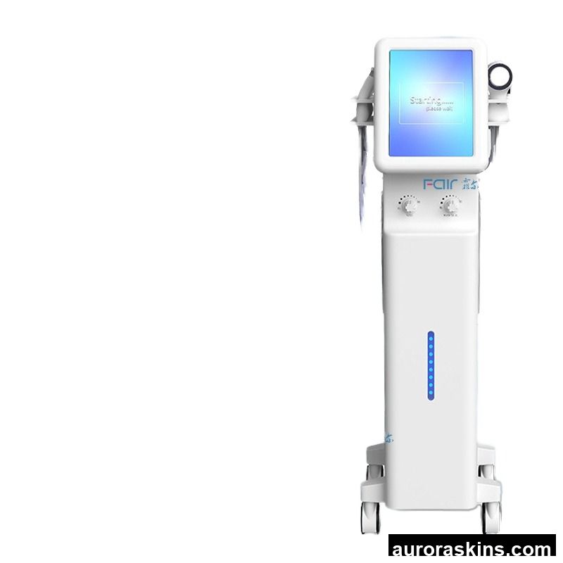 Cross-Border Blackhead Suction Instrument Photon Face Management Beauty Instrument Face Washing Massage Manufactured Oxygen Jet