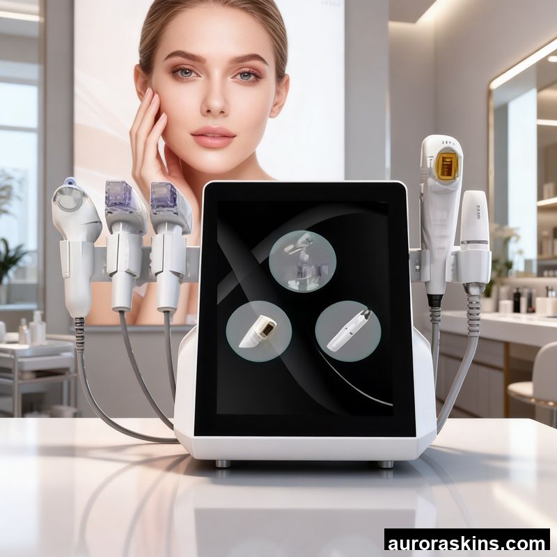 2026 4-in-1 Multi-functional Skin Rejuvenation 0.5-7mm with 12P/24P/40P/nano Anti-aging Body Contouring Face Clean Beauty Device