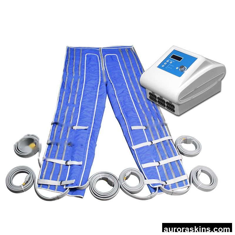 Professional Pressotherapy Lymphatic Drainage Air Compression Massage Machine with 24 Air Chambers for Commercial Use