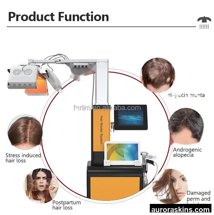 2026Hair Loss Treatment Instrument Scalp Massage Instrument Scalp Detection Hair Care Scalp Mites Removal Beauty Salon Equipment