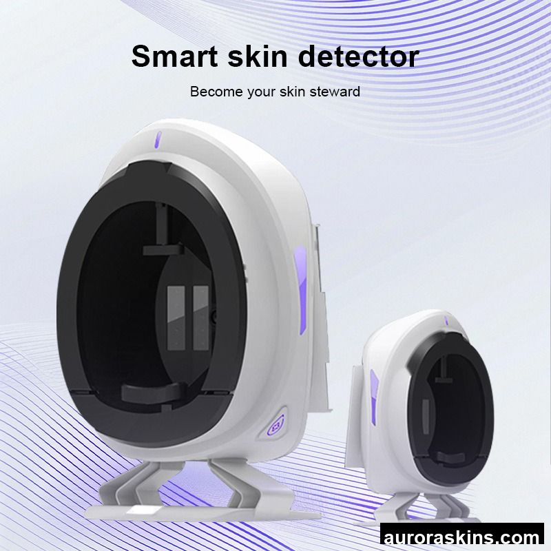 Professional Smart Face Skin Detector 8-Light Spectrum Technology US Sensor for Acne Pigment Wrinkle Diagnosis