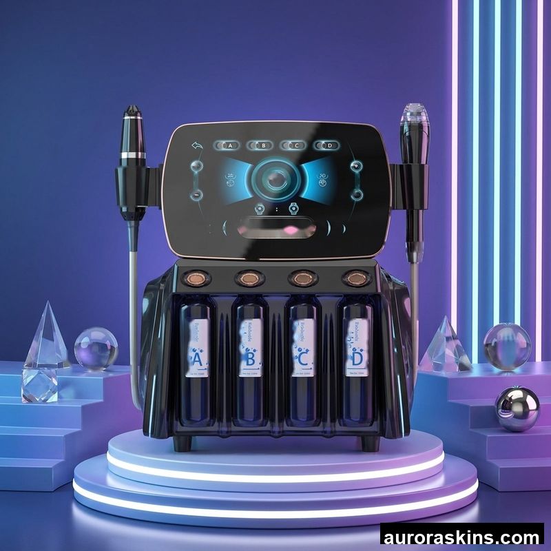 Skin Grinding Face Oxygen Bubble Machine Face Cleaning Instrument Beauty Instrument for Moisturizing Beauty Salon Facial Machine