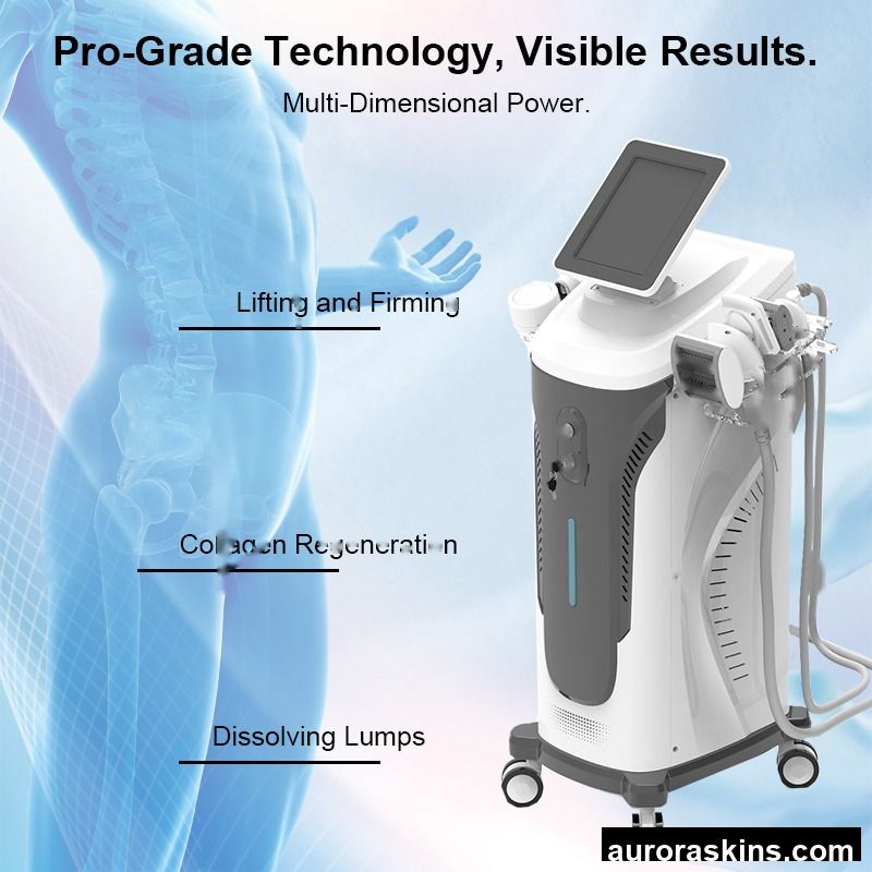 Vertical V9 MAX Shaping Anti Aging Body Rolling Belly Fat Reduction Detox Body Massager for Spa & Salon Use