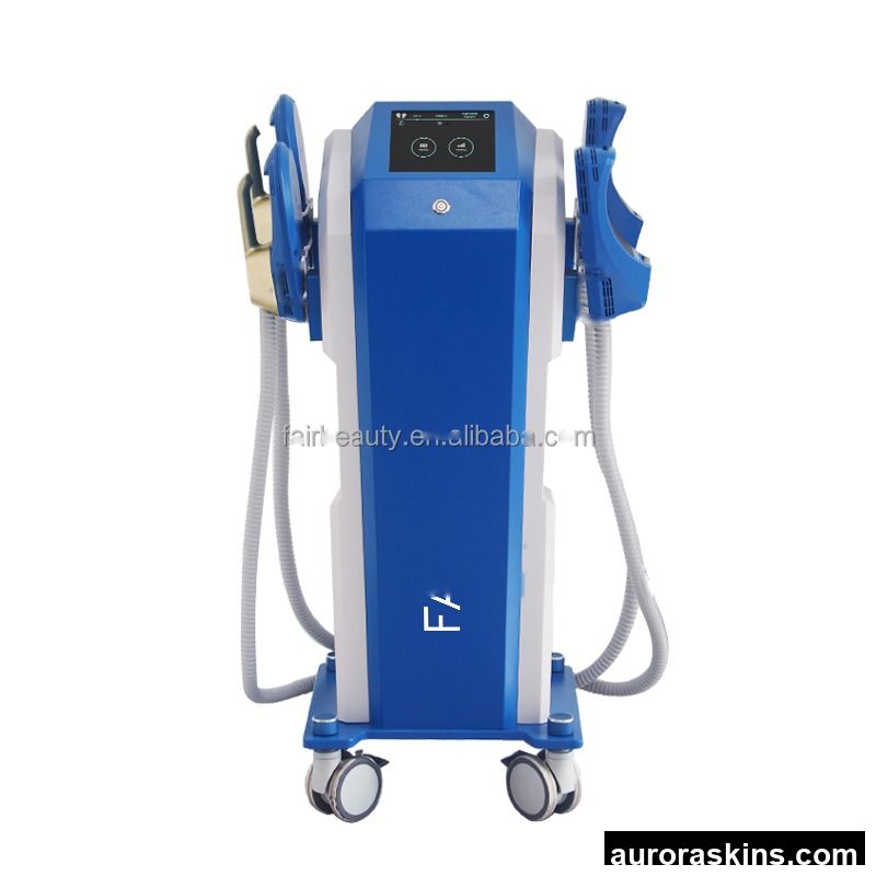 Standing Body Slimming Device High Energy Focused Electromagnetic Waves Magnetic Muscle Stimulator for Cellulite Removal