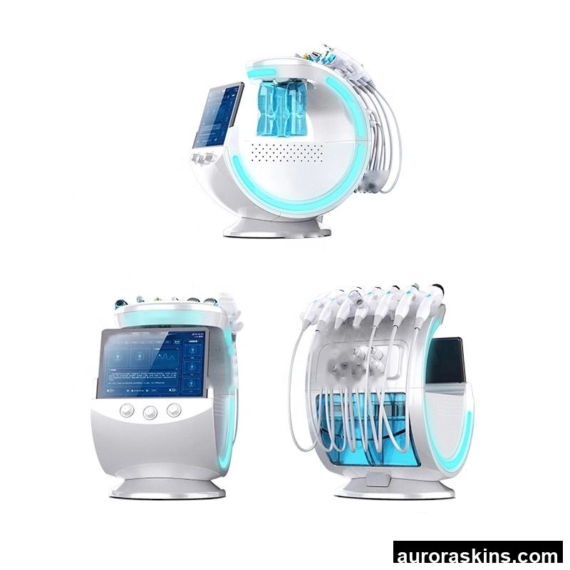 7-in-1 Hydrodermabrasion Face Care Spa Machine Skin Analyzer Facial Machine for Skin Rejuvenation Deep Cleaning Skin Tightening