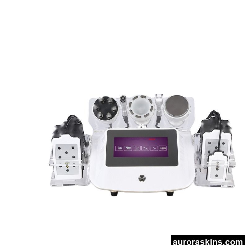 Six-in-One Back Body Shaping Instrument Salon Use Heating Negative Pressure Fat Pushing Beauty Equipment Slimming Plug-In