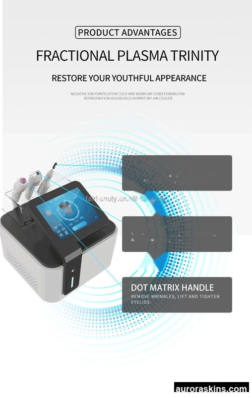 Professional Cold Plasma System-Triple Function: Spot Elimination, Skin Firming, Fibroblast Therapy-Handheld Pen Design
