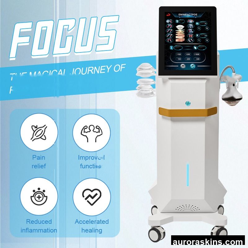 Foreign Trade ABS Shockwave Pulse Physiotherapy Instrument Deep Muscle Neck Pain Massage Extracorporeal Machine FARLIM FR-B63