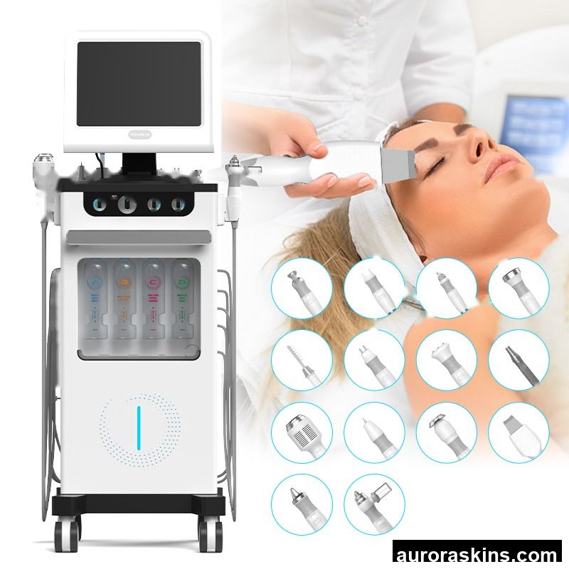 Water Dermabrasion Oxygen Bubble Jet Peel Vacuum Blackhead Remover Dermabrasion Water Oxygen Deep Cleansing Machine Oxygen Jet