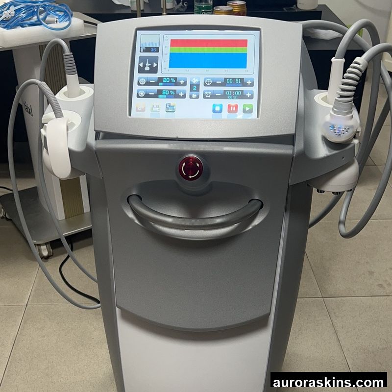 Aurora Skins Newest 2rd Generation 4D Negative Temperture Control RF Vacuum Sculpting Body Face Slimming 8Language Optional