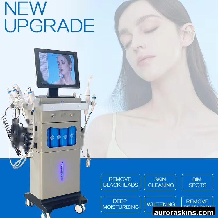 Oxygen Bubble Machine Blackhead Removal Diamond Microdermabrasion Oxygen Facial Machine Skin Rejuvenation Aqua Facial Oxygen Jet