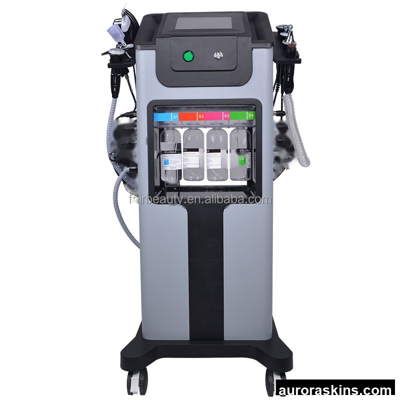Cost-effective Oxygen Jet High-frequency Vibration Radiofrequency Cold Hammer Face Lifting Blackhead Remover Machine