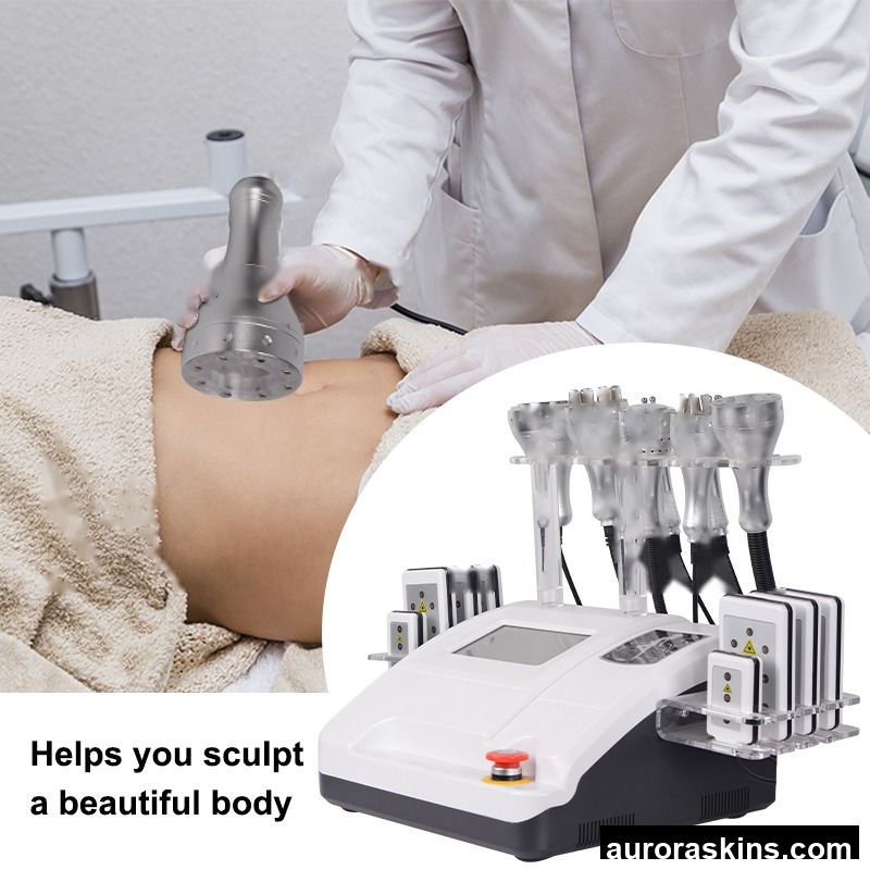 US Warehouse Stock S Shape Vaccum Roller Weight Loss 80K Cavit Machine Cavit Machine Cold Hammer 80k S-Shape Cavi Machine