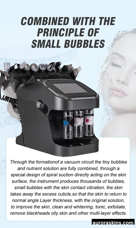 Aurora Skins High-End 10-in-1 Microcrystalline Machine-For Skin Plumping, Elasticity Enhancement, Line Softening, and Breast Therapy