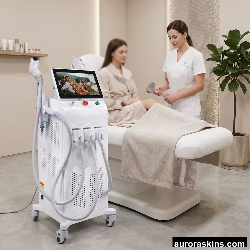 4 in 1 3 Wavelength Hair Removal Machine Skin Rejuvenation Tattoo Removal Women Hair Care Machine 808 Hair Removal Device