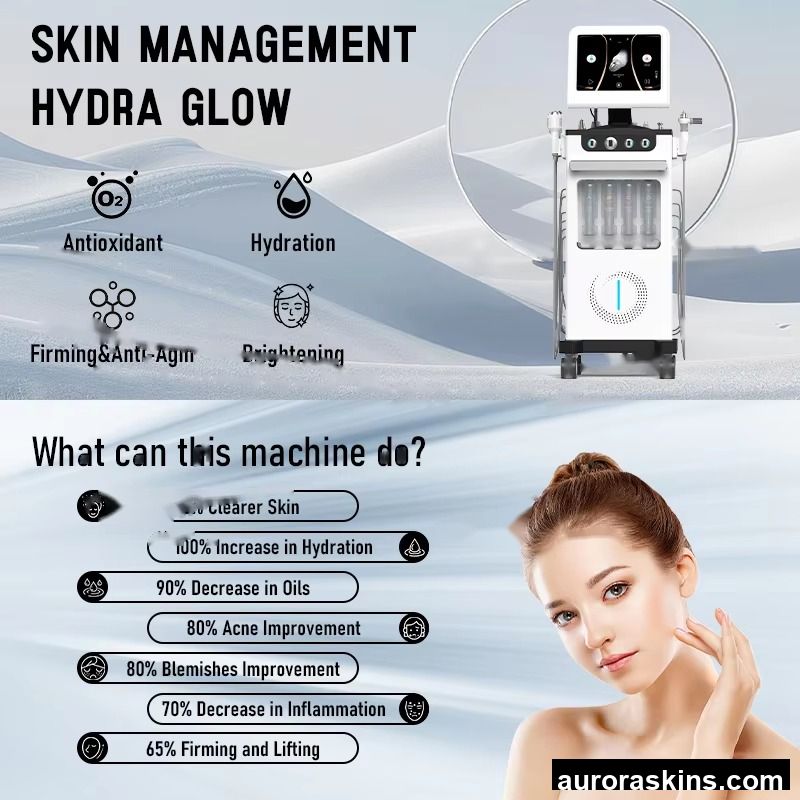 2026 Customized Oxygen Facial Machine ABS Bar Type Deep Cleansing & Skin Rejuvenation Beauty Device