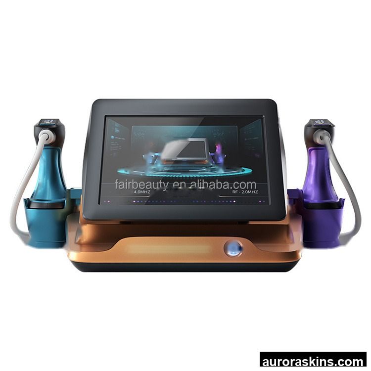 2 Handles 15D 12D Face Lifting Machine Anti-wrinkle Skin Tightening High-Frequency Wrinkle Removal RF V Face SMAS Machine