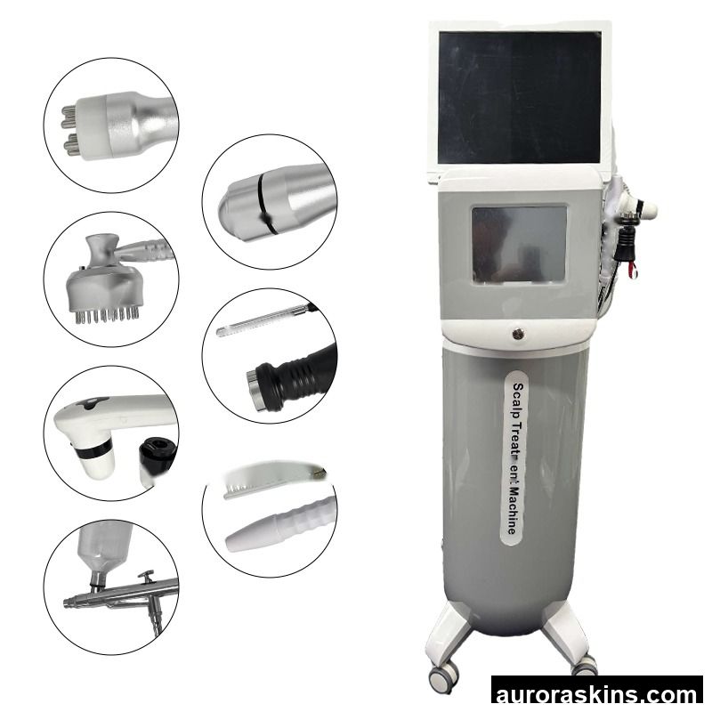 AI Smart Skin Analyzer Face Scanner Analysis Machine Hair Scalp Detector Scalp Hair Analysis Machine Scalp Analysis Camera