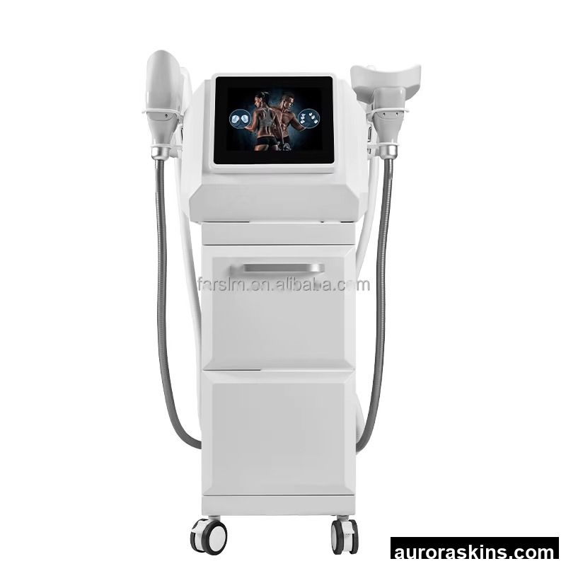 Portable 360 4 Handles High Power Massage Device & Cryo Machine for Body Slimming Fat Burnimg 360 Cryotherapy Machine