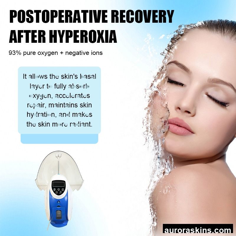 Oxygen Jet Peel Skin Rejuvenation Facial Cleaning Machine Oxygen Spray Mask Skin Care Facial Equipment Oxygen Spray Machine