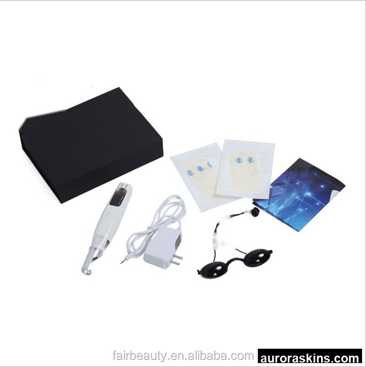 Handheld Stainless Steel Beauty Picosecond Red Blue Pen Skin Care Machine for Tattoo Removal Pigments Removal
