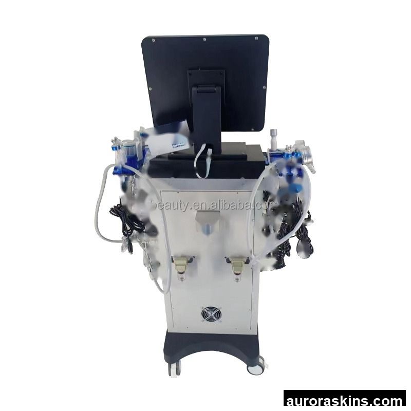 2025 Factory Price 14 in 1 Hydro Oxygen Face Cleaning Skin Care Equipment Skin Care Beauty Machine Skin Rejuvenation Beauty Spa